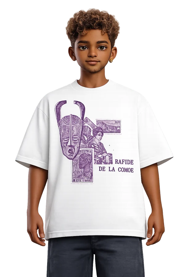 T-SHIRT RAPIDE DE LA COMOÉ · WHITE HERITAGE