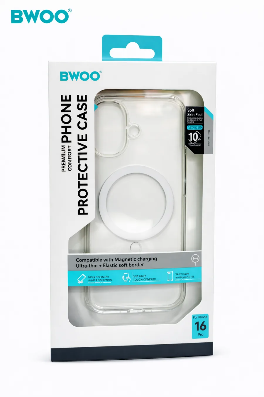 COQUE IPHONE 16 TRANSPARENTE